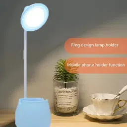 akr 3 Mode Rechargeable Study Lamp with Touch On/Off Mobile and Pen Stand Holder Study Lamp image 3