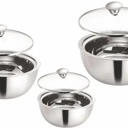 Set of 3 Curry Server Bowl Serving Set-20