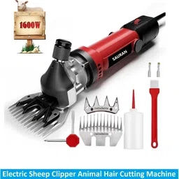 sauran Electric Sheep Clipper Animal Timmer Hair Cutting Machine (ANT1) Red Pet Hair Trimmer-picture-14