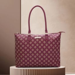 Women Maroon Satchel-image-2