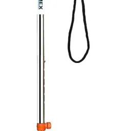 4 Leg Quadripod chrome OrangeHeight Adjustable With Hand Support Walking Stick-image-27