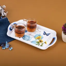 vsell Serving Tray Set of 3 for Tea and Coffee (Large, Medium and Small) Tray image 2