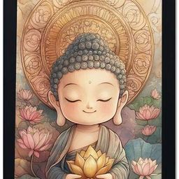 lookat Buddha photo frame Religious Frame-picture-29