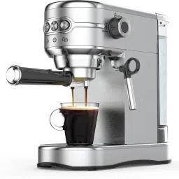 20 Bar Espresso Coffee Machine with Steam Wand for Latte Espresso and Cappuccino 8 Cups Coffee Maker-image-61