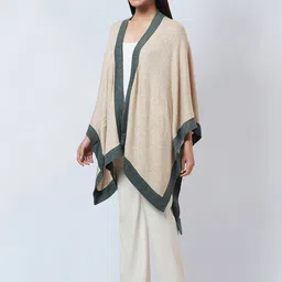 First Resort by Ramola Bachchan Open Front Longline Shrug image 3