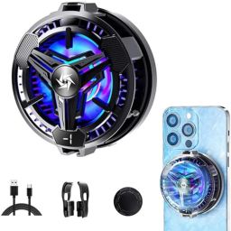 Elevea LED Gaming Mobile Cooler Fan: Perfect Gift for Mobile Gamers! Cooling Pad-picture-17