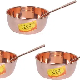 Bowl With Spoon Homeware each::Set Of 3 Bowl Spoon Serving Set-18