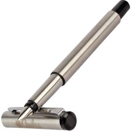 7053 (No Ink Included) Sleek & Durable Design Brushed metal Fountain Pen-image-52