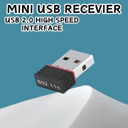GUGGU (Wi-Fi Receiver) with Multi-Device Connectivity For All Pc System and LaptopI276 USB Adapter-17