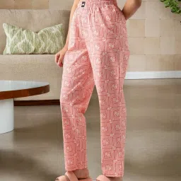 All Over Printed Regular Fit Women Pyjama-image-19