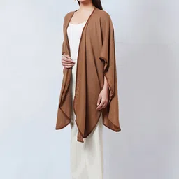 First Resort by Ramola Bachchan Open Front Longline Shrug image 3