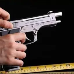 Stainless Steel Gun Lighter (1) Pocket Lighter-17