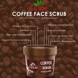 Lilium Coffee Scrub For Moisture Lock - 100g image 3