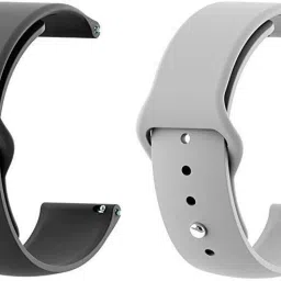 BLACK LOVIES 22 mm Soft Silicon Smartwatch Strap Compatible with Noise. Fit Buzz Smart Watch Strap-34