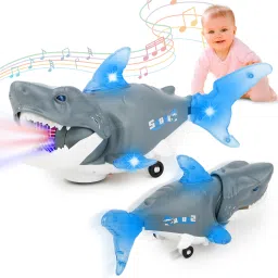 Musical Shark Toy with Light and Music Simulation Model Action Toy for Kids-picture-44