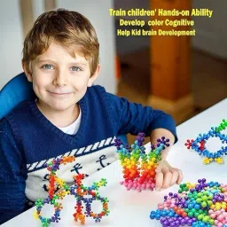 DIY StarLinks Interlocking Learning Educational Blocks for kids toy(100pcs)-image-69
