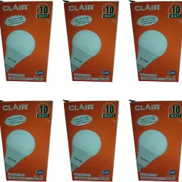 clair 10 W Basic Round B22 LED Bulb image 2