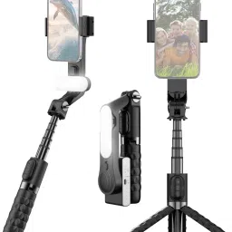 RETRACK A6 Single-Axis Stabilizer Remote Control Auto Balance 360° Tripod Selfie Stick Single Gimbal for Mobile-41