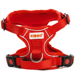 Reflective Vest Dog Harness | Padded Handle, Front & Back Clip| Adjustable Strap Dog & Cat Buckle Harness-image-6