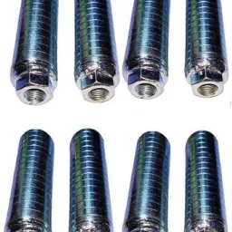 Bicycle Foot Rest AluminumAlloy Anti-Skid Bicycle Silver 4 Pair Bicycle Brake Disk-image-13