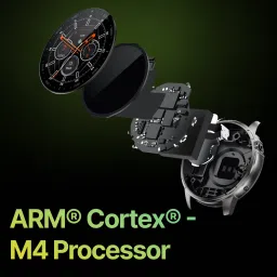 Cult Velocity with Built-in Turbo Track GPS,1.4'' AMOLED Display, Compass, BT Calling Smartwatch image 5