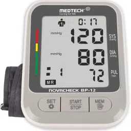 Medtech Portable Automatic Digital Blood Pressure BP 12 Blood Pressure Monitor with SMART MDD Technology Bp Monitor-0