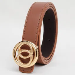 mast & harbour Women Casual Tan Artificial Leather Belt-picture-44