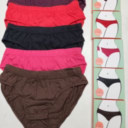 Pack of 5 Women Hipster Multicolor Panty-image-48