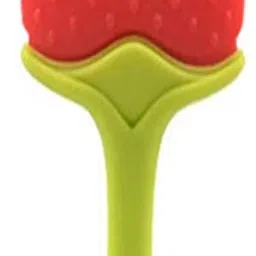 child chic Baby Silicone Teether for 0-12 Months Baby & Fruit Nibbler Feeder for Babies Teether and Feeder image 2