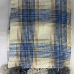 Pick Ur Needs Wool Checkered Men Shawl-image-65
