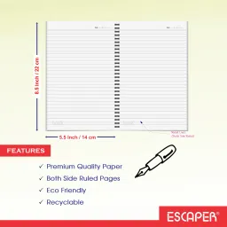 escaper Avenger Iron Man Diary, Journal Notebook, Personal Notepad A5 Diary Ruled 160 Pages image 3