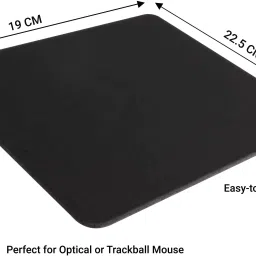 ARTBUG Designer Printed Non-Slip Soft Mouse Pad for Optical/Laser Mouse (23cm x 19cm)- 215-1 Non Slip Base Mousepad image 2