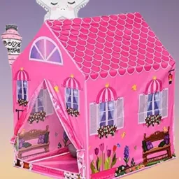 Jumbo Size Light Weight , Water Proof Kids Play Tent House for Girls and Boys-12