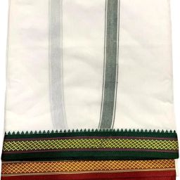 RAMESHWARAM FABRICS 2.25 Meter Cotton Lungi - Dhoti for Men Woven Men Dhoti-image-23