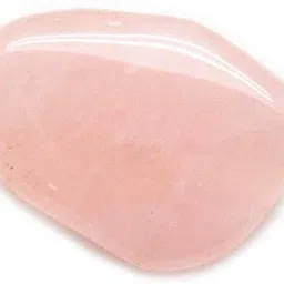 Natural Single Rose Quartz Tumble Stone Polished Asymmetrical Quartz Pebbles-image-99