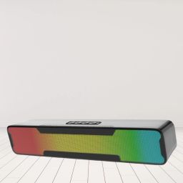 FRONY Megabar(PORTABLE HOME THEATER SOUNDBAR) Dynamic Thunder Sound With RGB LightA214 20 W Bluetooth Soundbar-image-57