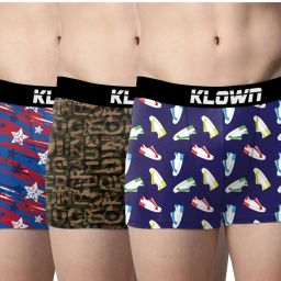 Pack of 3 Printed Men Trunk-image-2