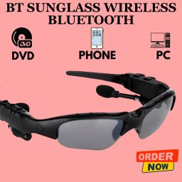 YAROH Bluetooth headset supported sunglass with mic for continuous dynamic MusicG451-image-55