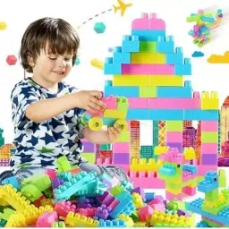 High Quality 100 Pcs Building Blocks | Assembling Shape Educational Toys-14
