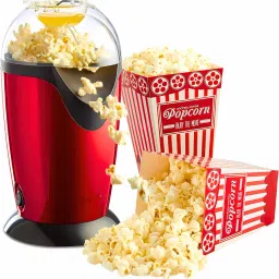 98% Popping Rate, Oil-Free, One-Button Operation, Fast & Efficient Hot Air 200 g Popcorn Maker-31