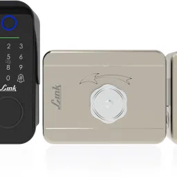 Link Smart Flexi Digital Biometric Rim Lock for Main Door (Mobile app with Wi-Fi, Black) Smart Door Lock-image-28