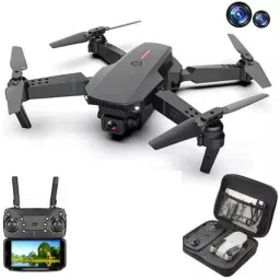 Newest Professional E88 Pro Remote Control Foldable Dual Camera 720p Drone-image-37