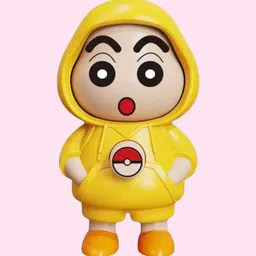 jantrex Cute Shinchan Anime Cartoon Toy Doll Keychain Collectible Figure For Decoration Decorative Showpiece - 9.7 cm-picture-11