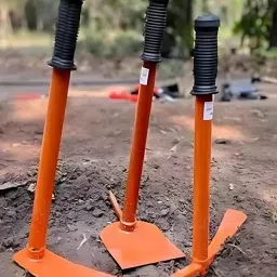Gardening Hoe Set 3 PCS|Multi-purpose|Durable |Adjustable Hoe Set Garden Tool Kit-image-89