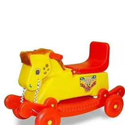 Toys 2 in 1 Baby Horse Rider | Rocker for Kids 1-2.5 Years Baby Birthday Gift for Kids/Boys/Girls PAck Of 01-39