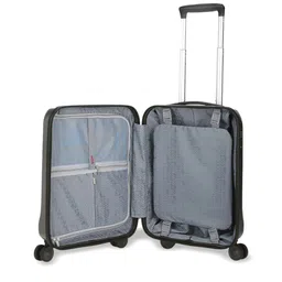 VIP Unisex Textured Hard-Sided With Smart Proximity Sensor Cabin TrolleyBag image 2