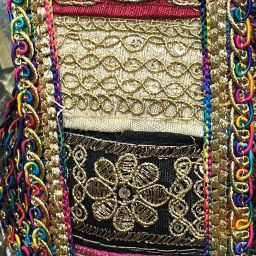 Sarilaces Khichdi lace ["Multicolor"] Handkerchief-image-0