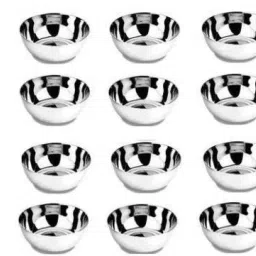 Steel, Steel Serving Bowl Stainless Steel B4-12 Steel Wati/Steel Katori-11