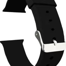 ACM Sliding Watch Strap Silicone for Eonz Elite 45.46mm Smartwatch Black Smart Watch Strap-16