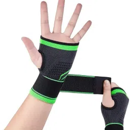Hand Palm Wrist Support for Joint Pain Relief Palm Brace Bandage for Men Women Weight Lifting Belt-image-61